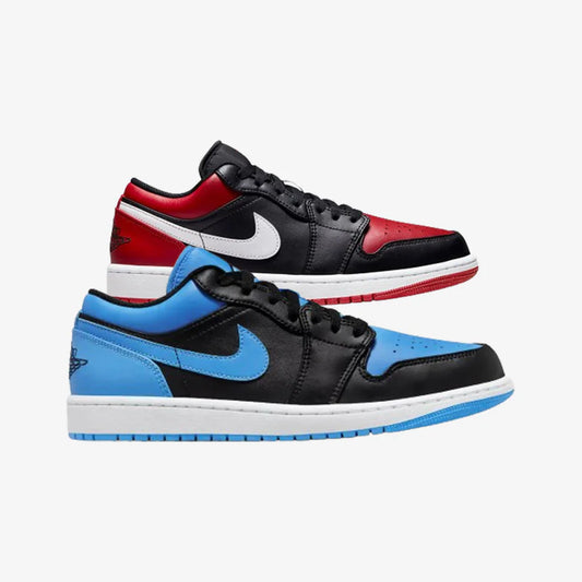 Air Jordan 1 Low - Blau und Rouge